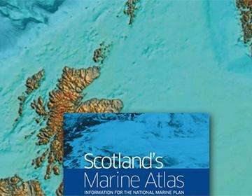 Scotland Marine Atlas - Copyright © Marine Scotland Scotland Marine Atlas front cover