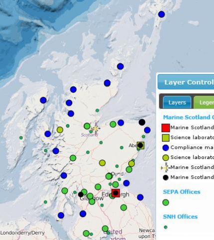 Marine Scotland, SEPA and SNH offices © Marine Scotland Marine Scotland, SEPA and SNH offices